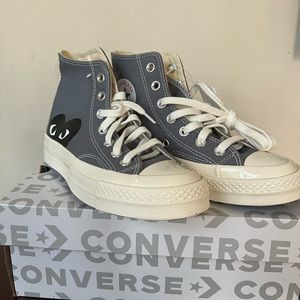 Converse Unisex Comme des Garcons Chuck Taylor High Top Sneakers